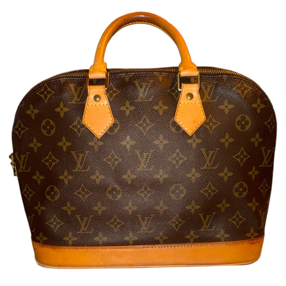 Louis Vuitton Monogram Brown Satchel
